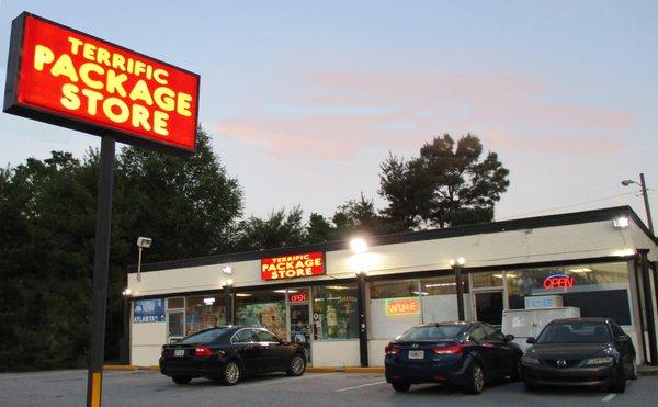 Terrific Package Store - Open 7 days a week and holidays