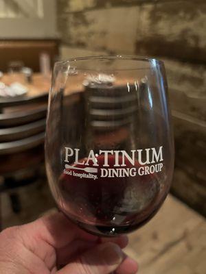 Corporate logos on wineglasses?