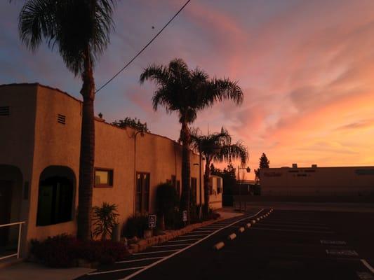 Sanctuary at sunrise