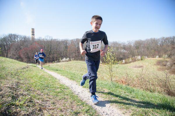 Our younger racers always inspire us with their spirit and determination!