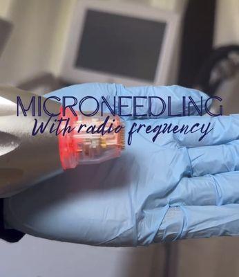 We offer Microneedling Pen, Microneedling PRP or Exosomes as well as Pixel 8 Microneedling Radio Frequency