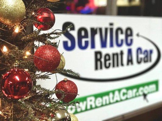 We wish you & your loved ones Happy Holidays, from all of us at Service Rent A Car! nowrentacar.com