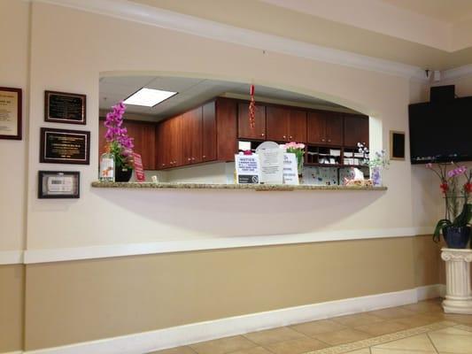 Front desk