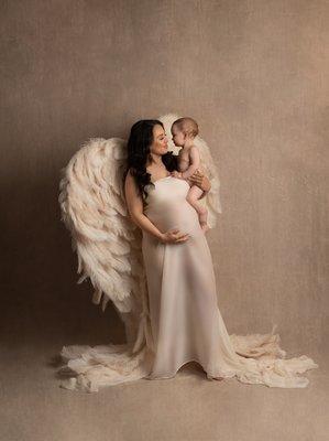 Angels Wings Maternity Picture