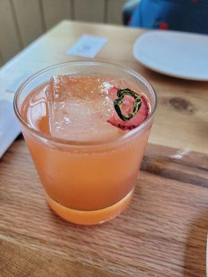 Pantera Rosa (Pink Panther) - featuring jalapeno tequila