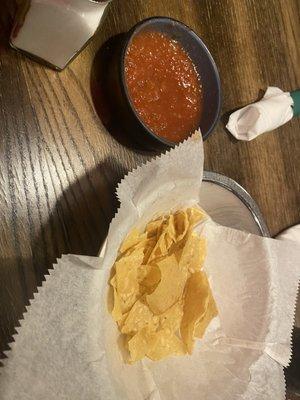 Chips and salsa always a win