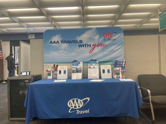 Book your next trip with AAA.