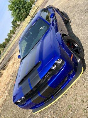 Dodge Demon Racing Stripes