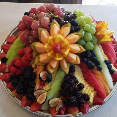 Fruit platters for events