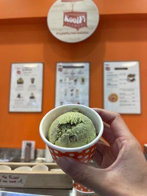 Matcha raspberry - single scoop