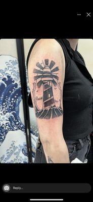 lighthouse flash piece!