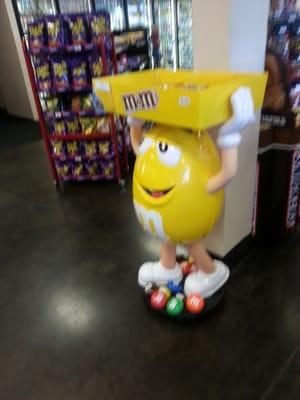 M&M's display