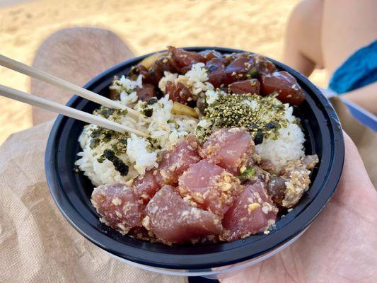 Ahi Poke Plate (Garlic Poke & Ninja Poke)