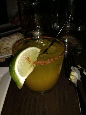 Virgin pineapple tequila tumeric