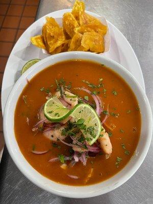 Encebollado Mixto Ecuatoriano