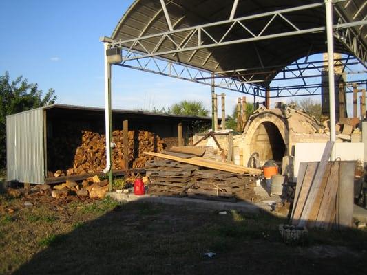 Another large outdoor kiln.