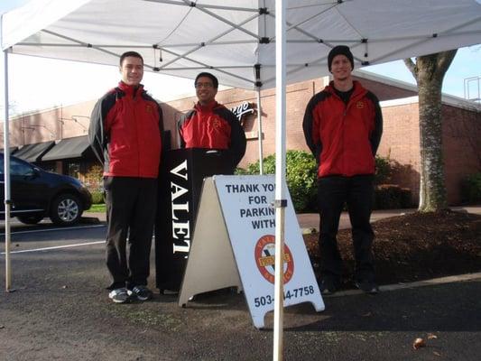 Valet Parking at Oswego Grill