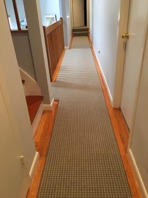 Karastan carpet, custom runner