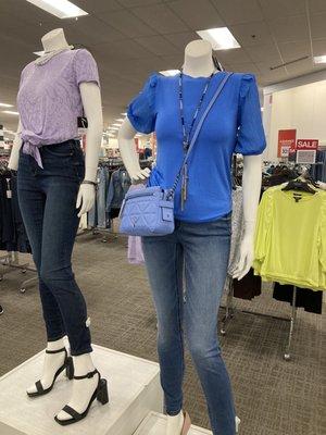 Cute Outfits from Vera Wang's, Kohl's, City of Industry's mannequins.  :)