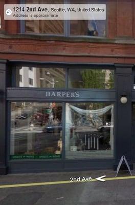 Harpers Hair Studio, courtesy of Google Street View