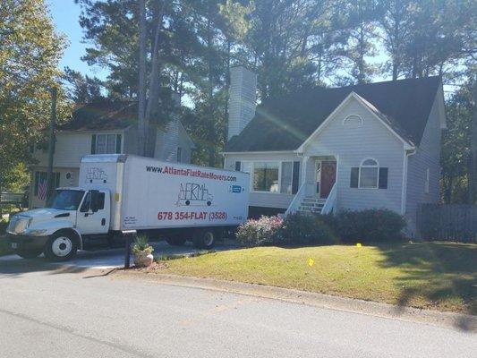 Atlanta Flat Rate Movers on the job