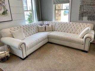 Like New Ceam Sectional