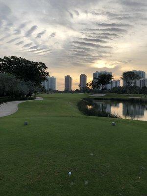 Hole #2 fairway.