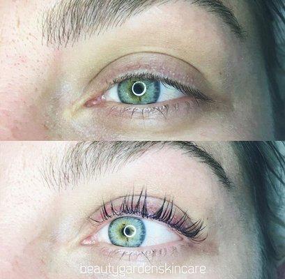 Before & After Lash Lifting