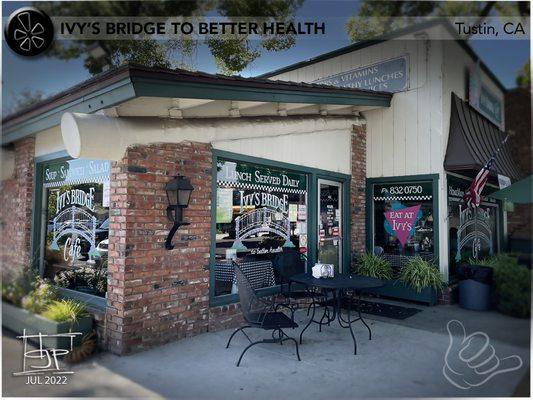 Shop front - Patio dining available