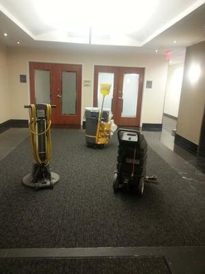 We are always prepared to take care of your business cleaning needs!