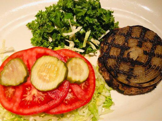 Veggie Burger-Oats, Brown Rice, Beets, Beans & Sweet Soy Glaze, 3.11.2021.