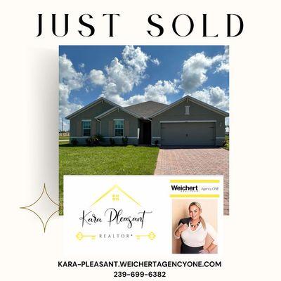 Just Sold. Ft Myers, FL Real Estate