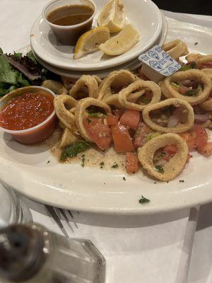 Calamari was "Blah"