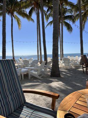 The Beach Bar area