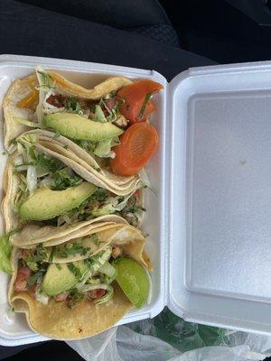 Chicken tacos