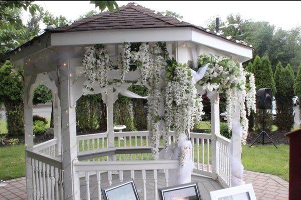 Gazebo where we were married at Gran Centurions