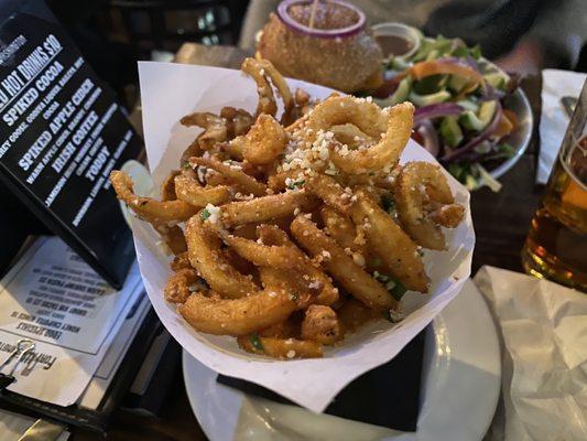 Parmesan Curly Fries