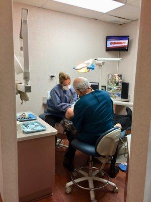 Our in-office Oral Surgeon Dr. Ronald Rubin