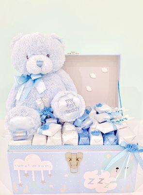 It's a boy gift basket