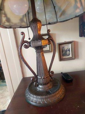 Lamp base repaired by Michael at Light for You