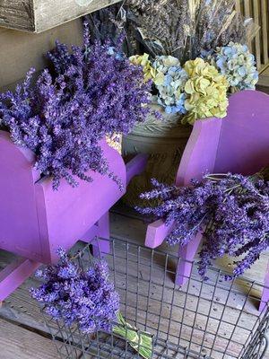 Lavender bouquets