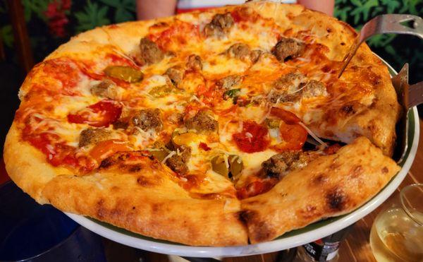 Meatball Pizza