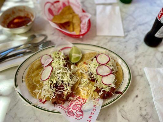 Fish tacos.