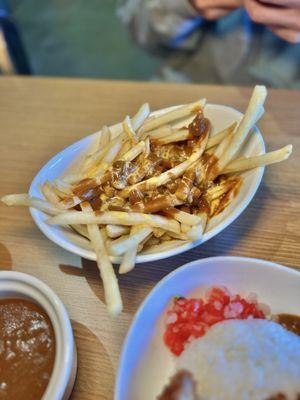 Curry Cheese Fries ($8.50)