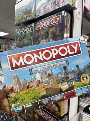 Monopoly game, Cleveland (Ohio) Edition -- on Sunday, 27 October 2024