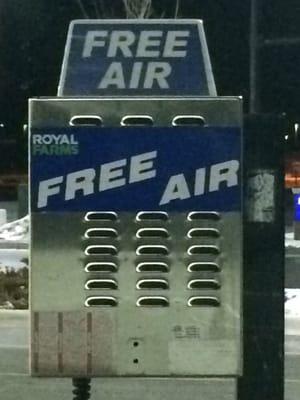 Isn't air supposed to be free?