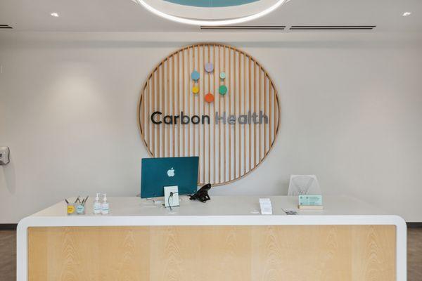 Carbon Health Chino Hills front desk