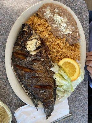 Fried Mojarra