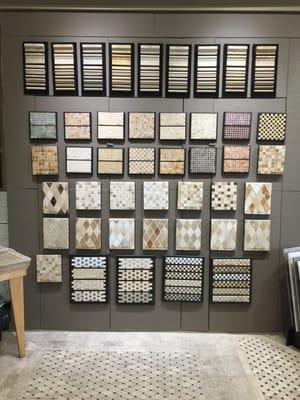 We have stone mosaics in all shapes and sizes, perfect for any project!