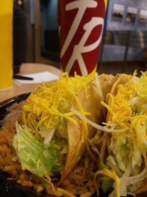 The best chicken tacos around.